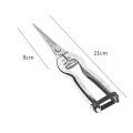 Kéo cắt cành lưỡi thép SK5, combo 8 món dụng cụ làm vườn BA1324