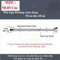 Thanh treo đa năng chịu tải lớn, chất liệu không gỉ, siêu bền BA1329, Size 35-50 Cm