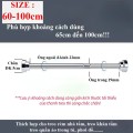 Thanh treo đa năng chịu tải lớn, chất liệu không gỉ, siêu bền BA1329, Size 35-50 Cm