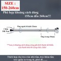 Thanh treo đa năng chịu tải lớn, chất liệu không gỉ, siêu bền BA1329, Size 35-50 Cm