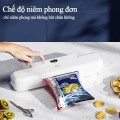 Máy hút chân không thực phẩm gia đình UPUPIN tặng kèm 10 túi hút BA1334, Máy + 10 túi hút chân không