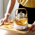 Bộ ấm tách chén chịu nhiệt cao cực tốt có thể đun bằng sứ BA1331