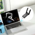 USB thu wifi 1300 mbps 2 râu nâng cấp wifi lên 5G cho pc laptop BA1345