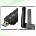 USB thu wifi 1300 mbps 2 râu nâng cấp wifi lên 5G cho pc laptop BA1345