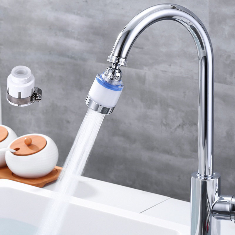 Bộ lọc nước, đầu vòi lọc nước thiết kế xoay 360 độ loại bỏ cặn bẩn BA1348