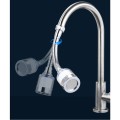 Bộ lọc nước, đầu vòi lọc nước thiết kế xoay 360 độ loại bỏ cặn bẩn BA1348, Đầu lọc ngắn 7cm