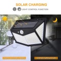 Đèn năng lượng mặt trời loại to 212 LED - 3 chế độ sáng, cảm biến chuyển động N215, 1 đèn