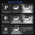 Đèn năng lượng mặt trời loại to 212 LED - 3 chế độ sáng, cảm biến chuyển động N215, 1 đèn