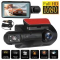 Camera hành trình ống kính kép góc rộng 1080p x 720p bản wifi BA1364, Full hộp không thẻ nhớ