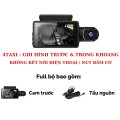 Camera hành trình ống kính kép góc rộng 1080p x 720p bản wifi BA1364, Full hộp không thẻ nhớ