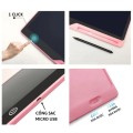 Bảng vẽ tự xóa thông minh cho bé đa sắc màu BA1359, Màu xanh - 13inch