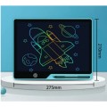 Bảng vẽ tự xóa thông minh cho bé đa sắc màu BA1359, Màu xanh - 13inch