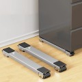 Trượt di chuyển đồ nặng, có con lăn di động kèm tay đòn BA1363, 16 bánh + tay đòn