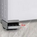 Trượt di chuyển đồ nặng, có con lăn di động kèm tay đòn BA1363, 16 bánh + tay đòn