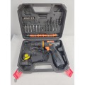 Máy khoan pin cầm tay tại nhà, tốc độ 1350 vòng/ phút BA1366, Bộ có 1 PIN
