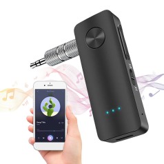 Thiết bị nhận tín hiệu bluetooth 5.3 T66 có giắc cắm 3.5mm BA1382