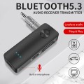 Thiết bị nhận tín hiệu bluetooth 5.3 T66 có giắc cắm 3.5mm BA1382