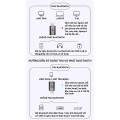 USB thu phát âm thanh Bluetooth 5.0 jack cắm 3.5mm BA1383