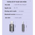 USB thu phát âm thanh Bluetooth 5.0 jack cắm 3.5mm BA1383