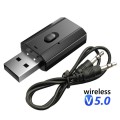 USB thu phát âm thanh Bluetooth 5.0 jack cắm 3.5mm BA1383