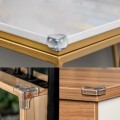 Combo 20 cái bịt góc bàn, cạnh cửa sổ, cạnh tủ lạnh, an toàn cho trẻ BA1389, Loại 1-Vuông dày