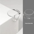 Combo 20 cái bịt góc bàn, cạnh cửa sổ, cạnh tủ lạnh, an toàn cho trẻ BA1389, Loại 1-Vuông dày