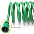 Bộ vòi xịt dây lò xo tưới cây, rửa xe đa năng 7 chế độ BA1386, Bộ 5 mét đầy đủ 