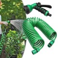 Bộ vòi xịt dây lò xo tưới cây, rửa xe đa năng 7 chế độ BA1386, Bộ 5 mét đầy đủ 