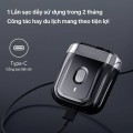 (Phiên bản mới) Máy cạo râu Enchen mini 6 lưỡi dao kép mỏng, chống nước cao cấp BA1394