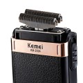 Máy cạo râu khô Kemei cao cấp với lưỡi dao kép siêu bén BA1402
