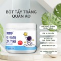 Combo 2 lọ Bột tẩy trắng Enzyme đánh bay vết bẩn khử ố vàng trên quần áo BA1408