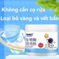 Combo 2 lọ Bột tẩy trắng Enzyme đánh bay vết bẩn khử ố vàng trên quần áo BA1408