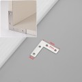 Ke vuông góc inox đa năng 90 độ bản dày dặn BA1393, L Trong 16*25
