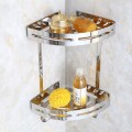Kệ góc nhà tắm 2 tầng tiết kiệm không gian phòng tắm BA1411