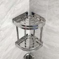 Kệ góc nhà tắm 2 tầng tiết kiệm không gian phòng tắm BA1411