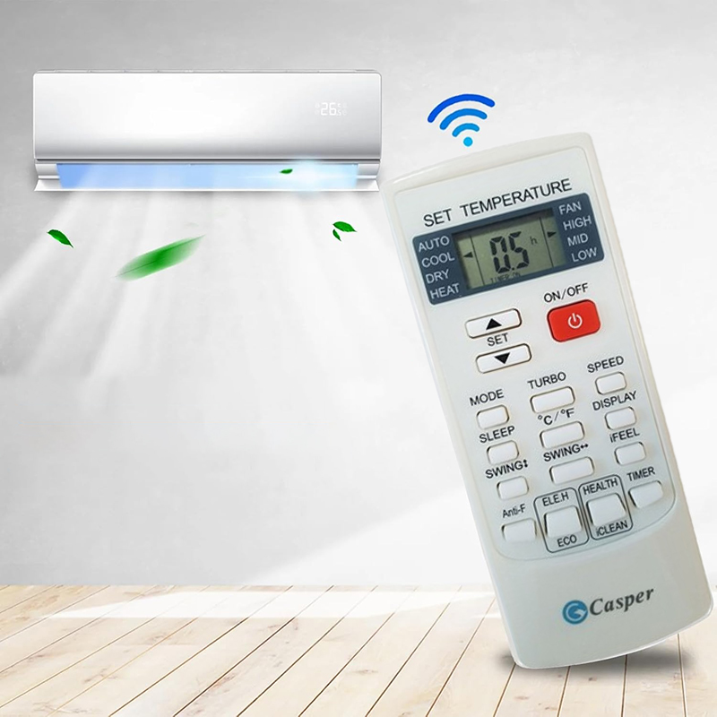 Điều khiển điều hòa, máy lạnh Casper dễ sử dụng BA1418