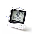Máy đo nhiệt độ phòng, độ ẩm, nhiệt ẩm kiêm đồng hồ báo thức 5 trong 1 BA1430
