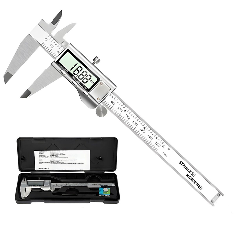 Thước kẹp điện tử 150mm Syntek thép hợp kim không gỉ màn hình LCD BA1498