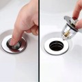 Nút chặn nhấn xả nước lavabo, chống mùi và lọc rác hiệu quả BA1423, 1 cái