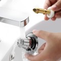 Nút chặn nhấn xả nước lavabo, chống mùi và lọc rác hiệu quả BA1423, 1 cái