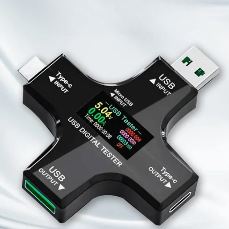 Thiết bị kiểm tra điện áp, dòng điện USB Juwei J7-C màn hình màu BA1433