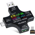 Thiết bị kiểm tra điện áp, dòng điện USB Juwei J7-C màn hình màu BA1433
