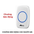 Thiết bị báo động không dây dùng cho người già, bệnh nhân BA1441, 1 chuông 1 nút bấm