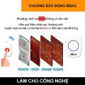 Thiết bị báo động không dây dùng cho người già, bệnh nhân BA1441, 1 chuông 1 nút bấm