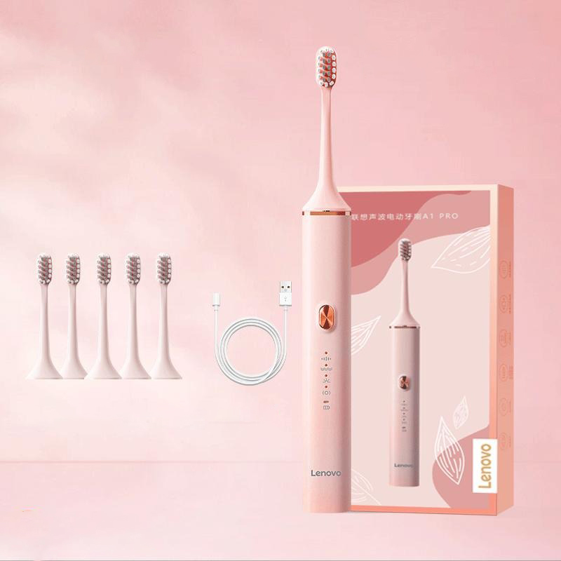Bàn chải đánh răng điện Lenovo đa chức năng 5 đầu chải BA1362
