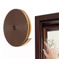 Ron dán khe cửa chống va đập, chống ồn, chống bụi N305, Màu nâu - Loại 5m