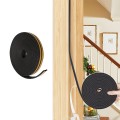 Ron dán khe cửa chống va đập, chống ồn, chống bụi N305, Màu nâu - Loại 5m