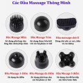 Máy massage cầm tay 6 đầu, pin sạc không dây siêu tiện lợi an toàn BA1444