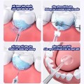 Máy tăm nước không dây tiện lợi có 4 đầu thay thế BA1484, Màu đen 
