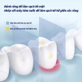 Máy tăm nước không dây tiện lợi có 4 đầu thay thế BA1484, Màu đen 
